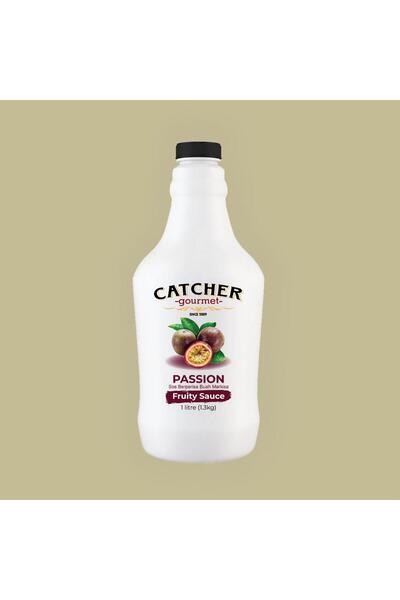 Catcher Luxurious Passion Fruit Sauce 1L Biouria Premium Passion Fruit 1 Liter