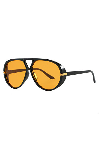 Choice5 Orange New Fashion Large Frame Orange Oval Sunglasses for Women Brand...
