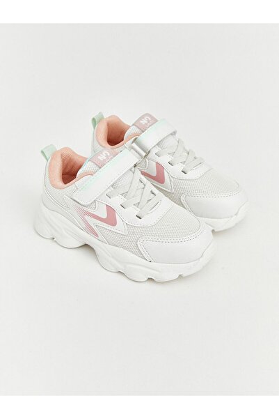 LC Waikiki Lcw Steps White Mesh Girls' Sports Shoes