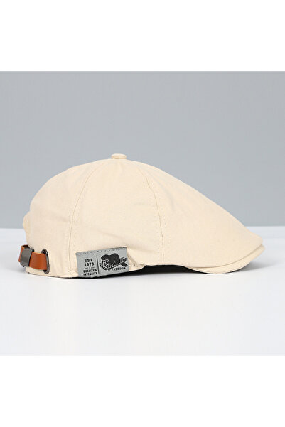 Choice4 Adjustable Beige 1pc Japanese Street Trend Wearing Duckbill Hats for ...