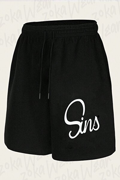 ZOKAWEAR Unisex Johnny Sins,Sins Life Design Printed Shorts