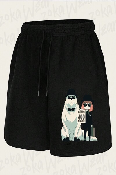 ZOKAWEAR Unisex Spy X Family Anya Forger and Dog Minimalist Design Printed Sh...