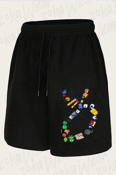 ZOKAWEAR Unisex Bfdi V18 Design Printed Shorts