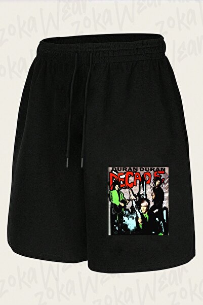 ZOKAWEAR Unisex Duran Duran Design Printed Shorts