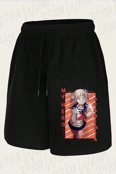 ZOKAWEAR شورت مطبوع بتصميم My Hero Academia Himiko للجنسين