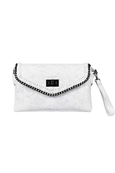 WİKİDAYS.S MODA TRENDİ Snake Skin Patterned Women's Portfolio Bag with Chain ...