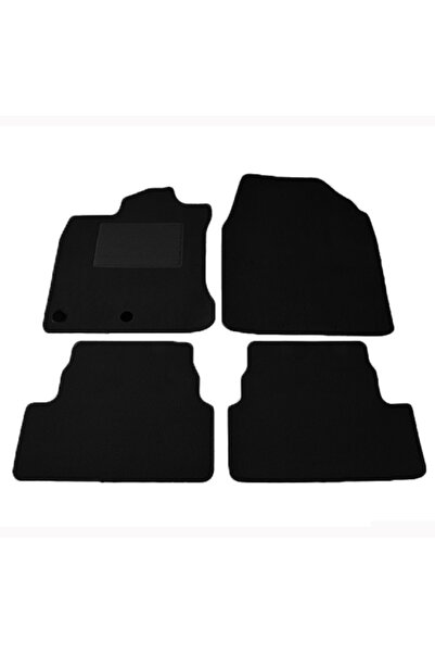 RapidAuto Covorase mocheta Nissan QASHQAI (J10) 3/2007-2013; Negru, set de 4 ...