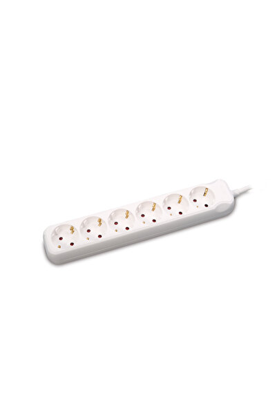Inlet Prelungitor 1.5m 6 Prize cu CP, Inlet, PRELUNGITOARE ȘI GRUPURI DE PRIZE