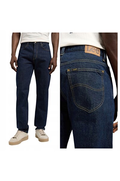 Lee Blugi Barbati, Lee, West Regular, W33-L34 US, Albastru, Regular Fit, Bumb...