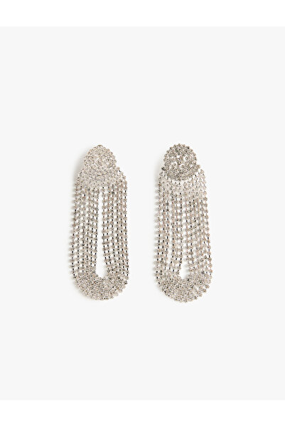 Koton Large Size Stone Dangle Earrings - X Sibil Çetinkaya