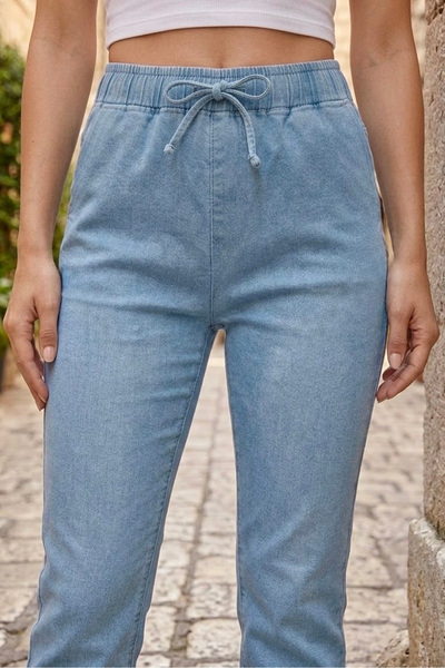 TOFİSA İspanyol Paça Kot Pantolon Buz Mavi - 28575-BUZ-MAVI