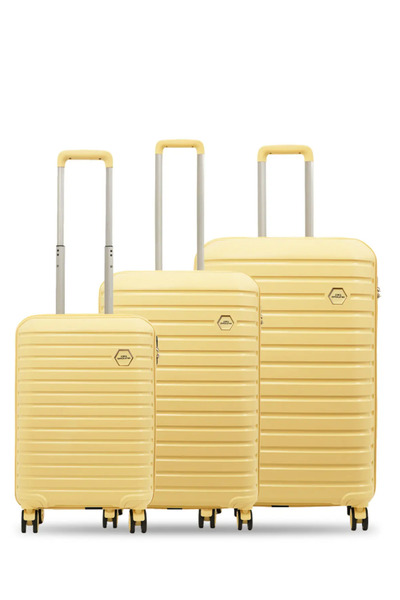 GROUND Line Style Vanille 3'lü Set Valiz 10663