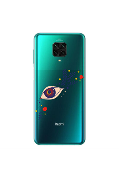 Other Xiaomi Redmi Note 9S Flower eye Transparent Silicone TPU Θήκη