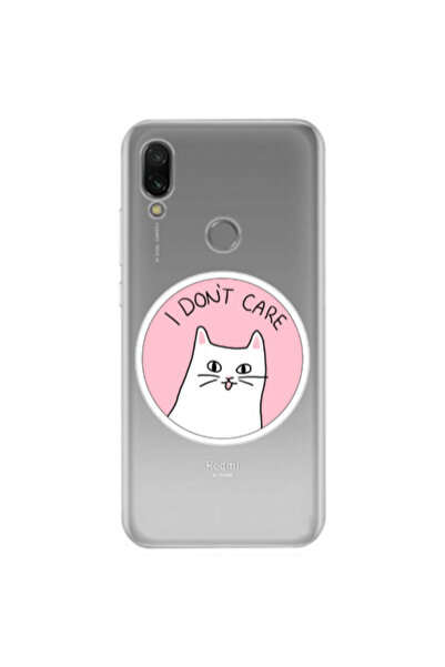 Other Xiaomi Redmi Note 7 I dont Care Transparent Silicone TPU Θήκη