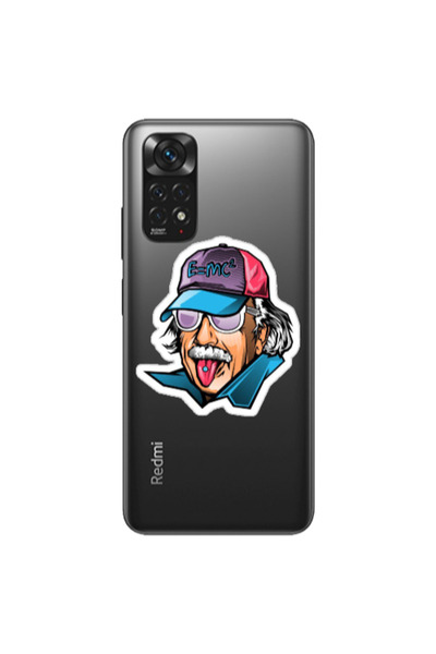 Other Xiaomi Redmi Note 11S NFC Einstein Transparent Silicone TPU Θήκη