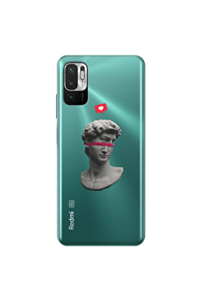 Other Xiaomi Redmi Note 10 Pro 5G Half statue Transparent Silicone TPU Θήκη