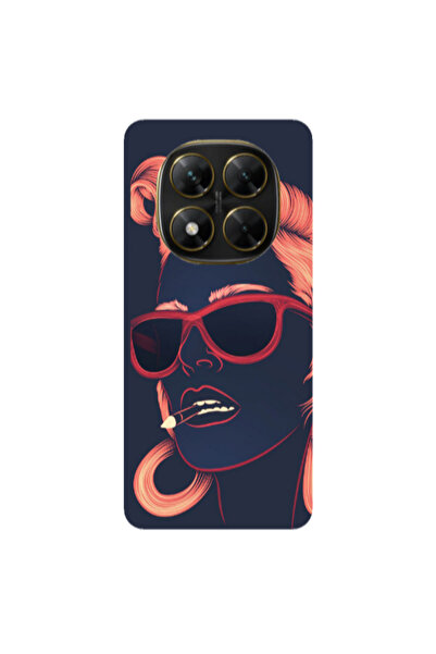 Other Xiaomi Poco X7 Girl retro Transparent Silicone TPU Θήκη
