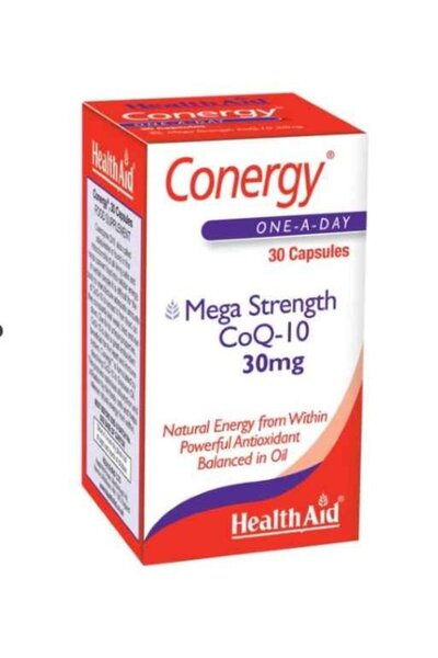 Health Aid Conergy COQ-10 30MG 30 Κάψουλες