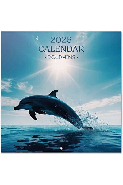 GRUPO ERIK Erik Wall Calendar 2026 30x30cm Dolphins