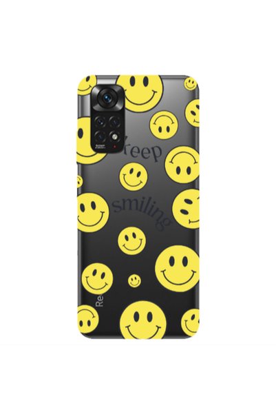 Other Xiaomi Redmi Note 11S NFC Keep Smiling Transparent Silicone TPU Θήκη