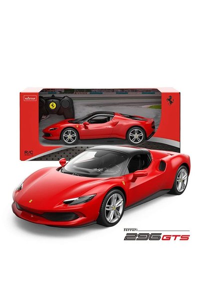 Ethab Ticaret 94600 Remote-Controlled Ferrari 296 GTS 1:16 Scale, Red - 1 Piece
