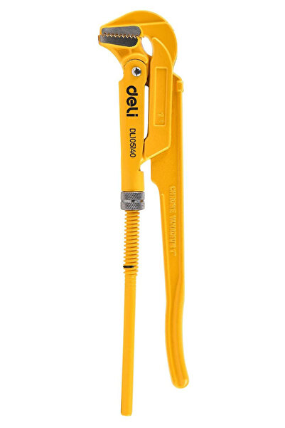 Deli γκαζοτανάλια DL105140, έως 40mm, 32cm, κίτρινη