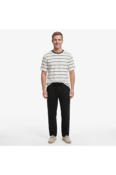 Nautica Erkek Siyah Regular Fit Pantolon