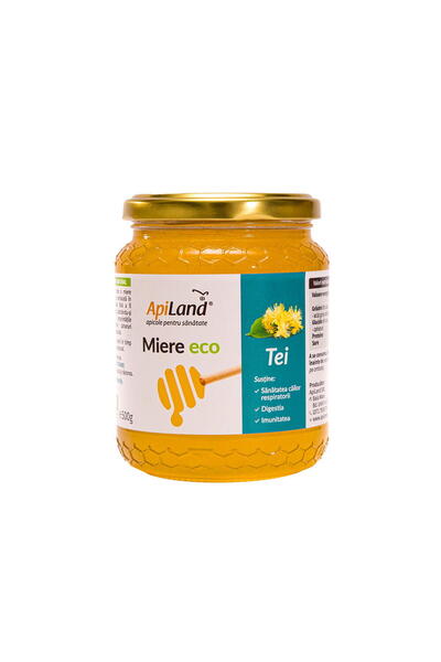 Apiland Miere de Tei Ecologica/Bio 500g