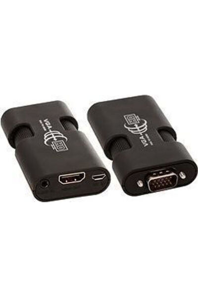 PremiumCord Convertor HDMI / VGA / 3.5mm tată la HDMI / VGA / 3.5mm mamă 1 bu...