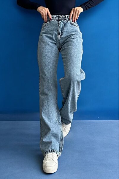 ArVib Summer Shine Women's Palazzo Wide Leg Jeans