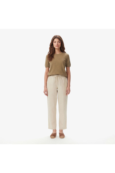 Nautica Kadın Bej Regular Fit Pantolon