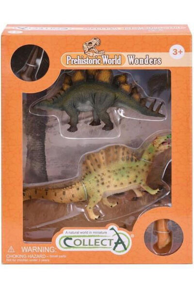 Collecta Spinosaurus Stegosaurus