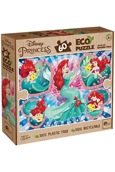 Lisciani Giochi Puzzle pentru copii Mica Sirenă, 4+ ani, 60 de piese