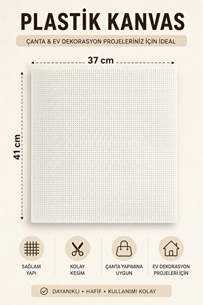 BD fold yarn Kare Çanta Kanvası 41,5 x 37 cm Çanta Malzemesi