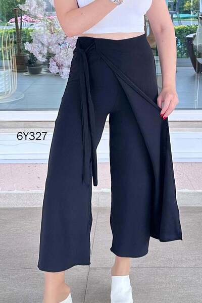 İnce Topuk Aerobin Fabric Skirt Trousers 6Y327