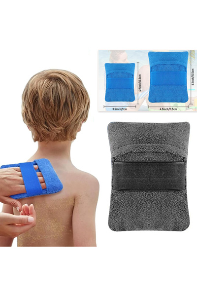 choice2 12x10cm 1pcs Gray Summer beach sand remover soft sand eraser, adult a...