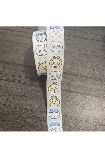 Choice Bandai WHITE jiyi Cartoon Roll Stickers Hachiware Usagi Stickers High-...