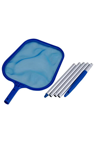 Choice K-1050E Swimming Pool Leaf Skimmer Net with 5 Sections Aluminum Pole U...