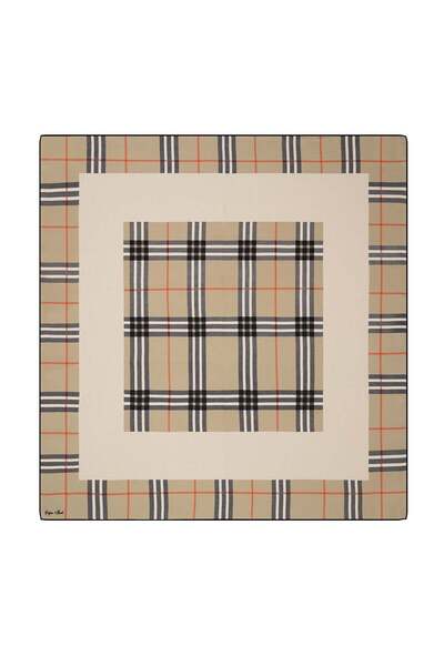 Çağrı İpek Matrix Pattern Tivil Silk Scarf Dg9373-1