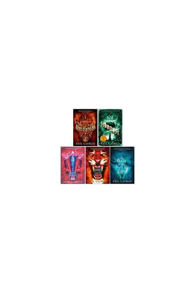 Headline Neil Gaiman American Gods 5 Books Collection Set (American Gods, Nev...