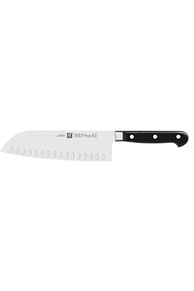 ZWILLING Cutit santoku Professional S, 18cm, otel, maner ABS, negru
