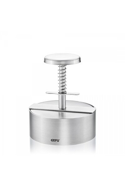 GEFU Presa pentru hamburger, Gefu, Inox, 11.5 x 11.5 x 14 cm, Argintiu