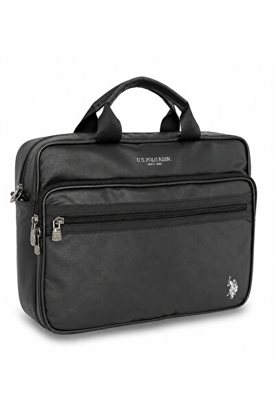 U.S. Polo Assn. Laptop Bölmeli Evrak Çantası 15.6 İnç Şık Tasarım Omuz Askılı...