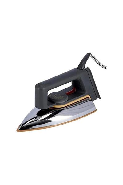 Tradeo 1000W Electric Dry Iron with Adjustable Thermostat, Non-Stick Soleplat...