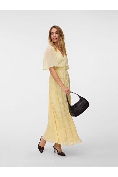 Vero Moda Kleid VMDORA Langes Kleid