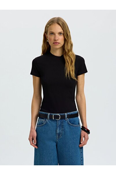 SELECTED T-Shirt mit Rundhalsausschnitt 2-Pack