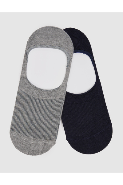 Pierre Cardin Women's 2-Piece Ballerina Socks 50328293-Vr024