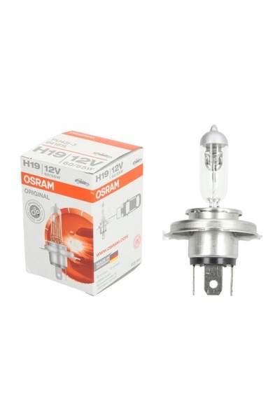 Osram Bec auto H19 12V; 65/55W; original; PU43t-3; 64181L, 1 buc.