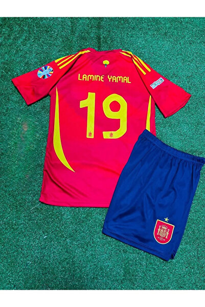 FRAGOLA Euro 2024 Finali Efsane Lamine Yamal İSPANYA Çocuk Forması