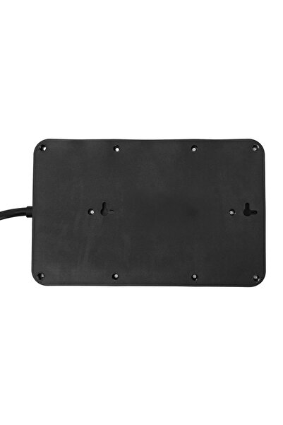 POWERTECH πολύπριζο ασφαλείας PT-1535, 8 θέσεων, με USB & USB-C θύρες, 16A, 1...